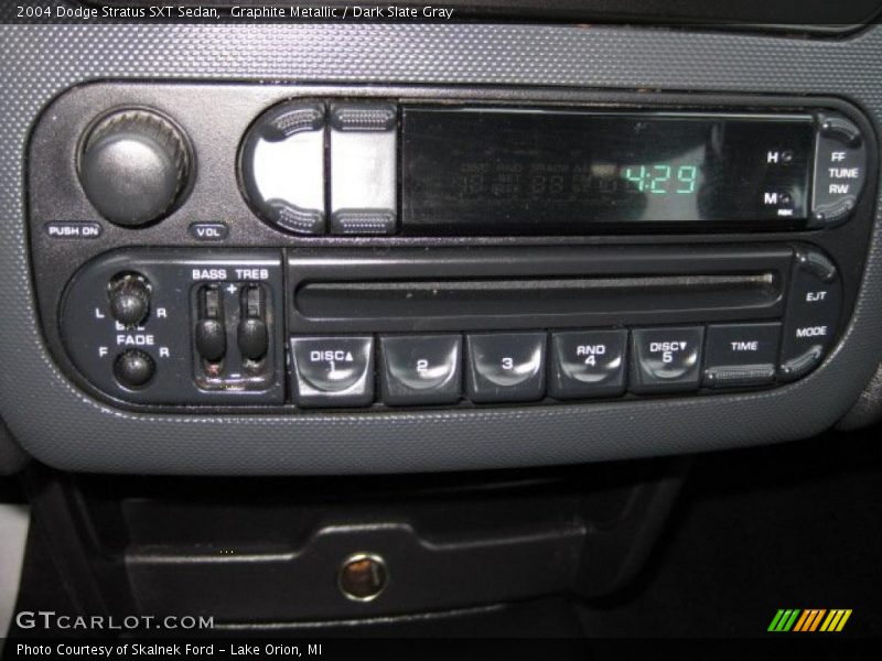 Graphite Metallic / Dark Slate Gray 2004 Dodge Stratus SXT Sedan