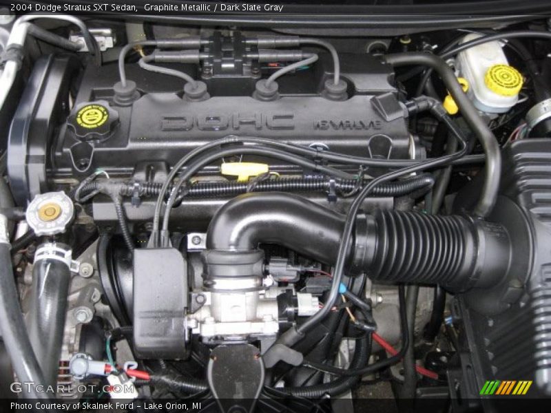 Graphite Metallic / Dark Slate Gray 2004 Dodge Stratus SXT Sedan