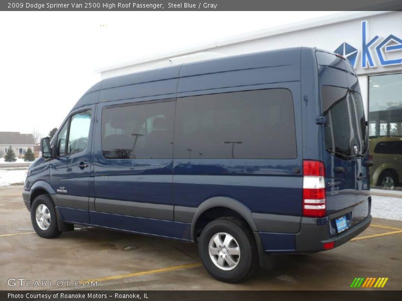 Steel Blue / Gray 2009 Dodge Sprinter Van 2500 High Roof Passenger