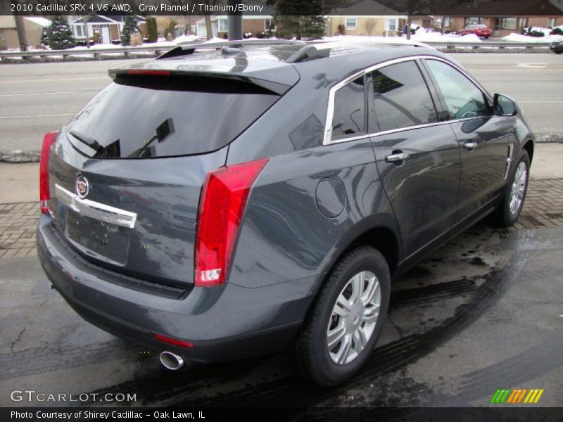 Gray Flannel / Titanium/Ebony 2010 Cadillac SRX 4 V6 AWD