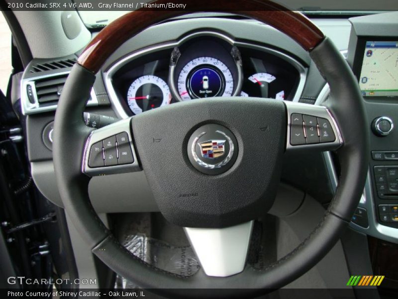 Gray Flannel / Titanium/Ebony 2010 Cadillac SRX 4 V6 AWD