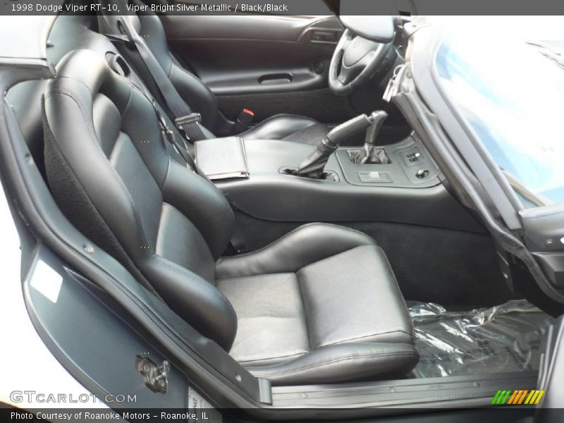 Viper Bright Silver Metallic / Black/Black 1998 Dodge Viper RT-10