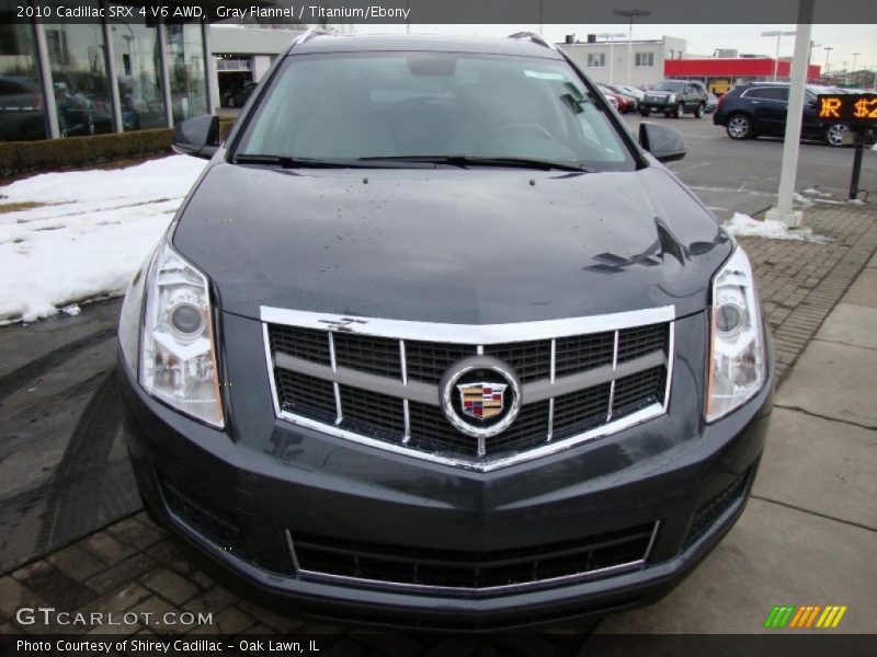 Gray Flannel / Titanium/Ebony 2010 Cadillac SRX 4 V6 AWD