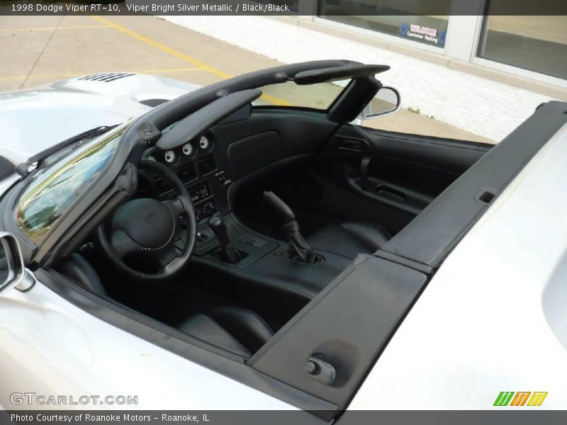 Viper Bright Silver Metallic / Black/Black 1998 Dodge Viper RT-10