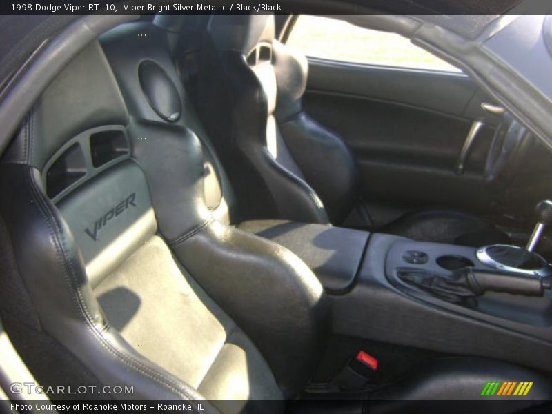 Viper Bright Silver Metallic / Black/Black 1998 Dodge Viper RT-10