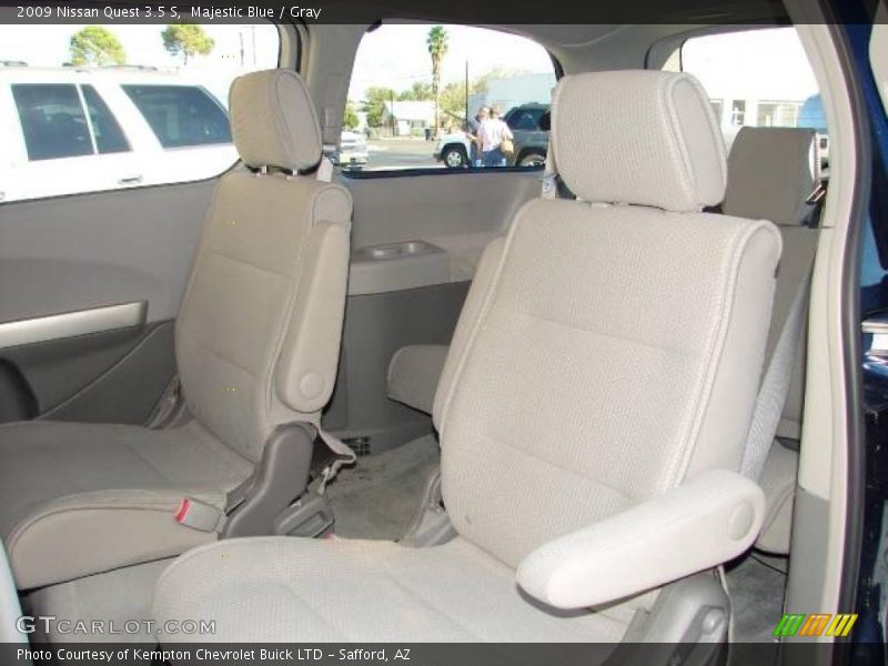 Majestic Blue / Gray 2009 Nissan Quest 3.5 S