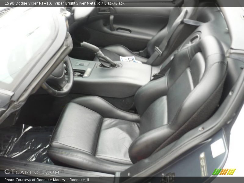 Viper Bright Silver Metallic / Black/Black 1998 Dodge Viper RT-10