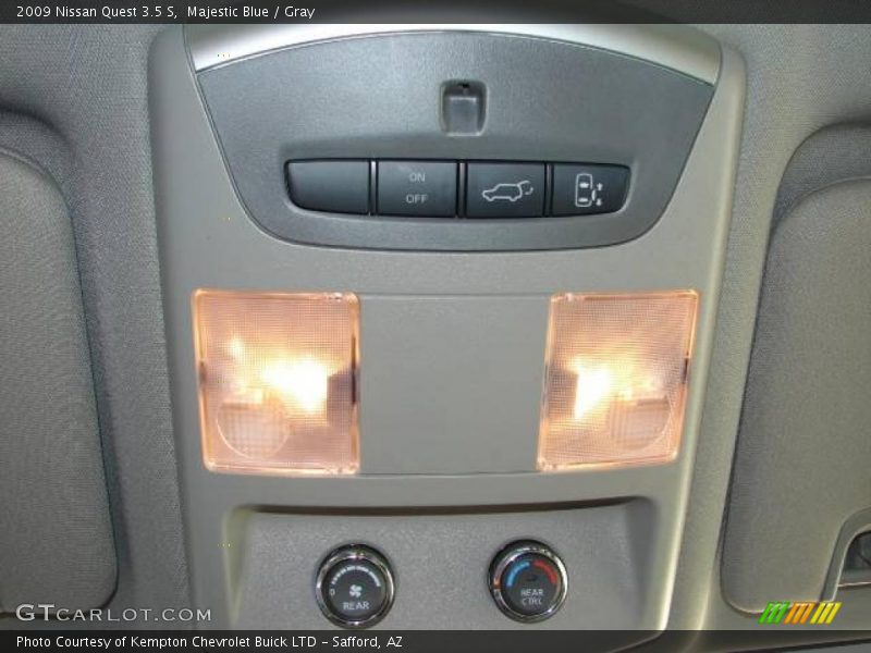 Majestic Blue / Gray 2009 Nissan Quest 3.5 S