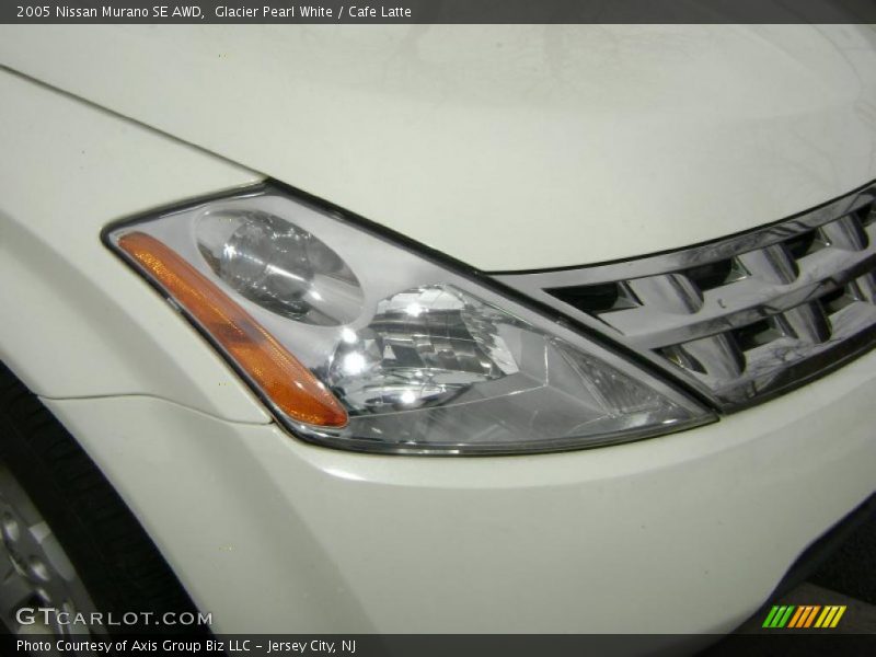 Glacier Pearl White / Cafe Latte 2005 Nissan Murano SE AWD