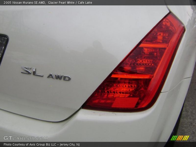 Glacier Pearl White / Cafe Latte 2005 Nissan Murano SE AWD
