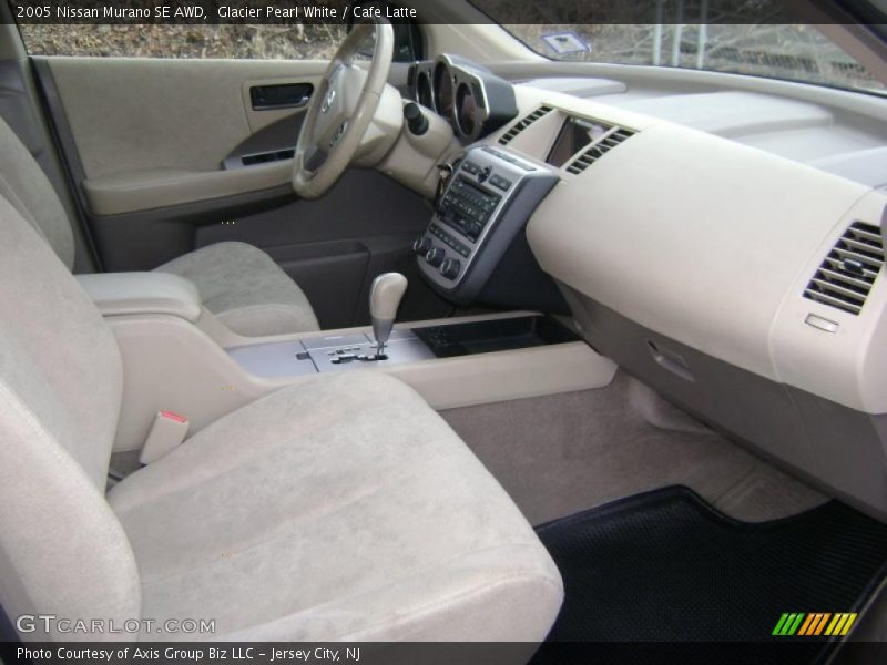 Glacier Pearl White / Cafe Latte 2005 Nissan Murano SE AWD