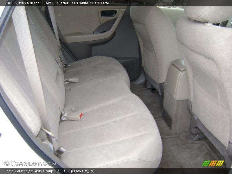 Glacier Pearl White / Cafe Latte 2005 Nissan Murano SE AWD