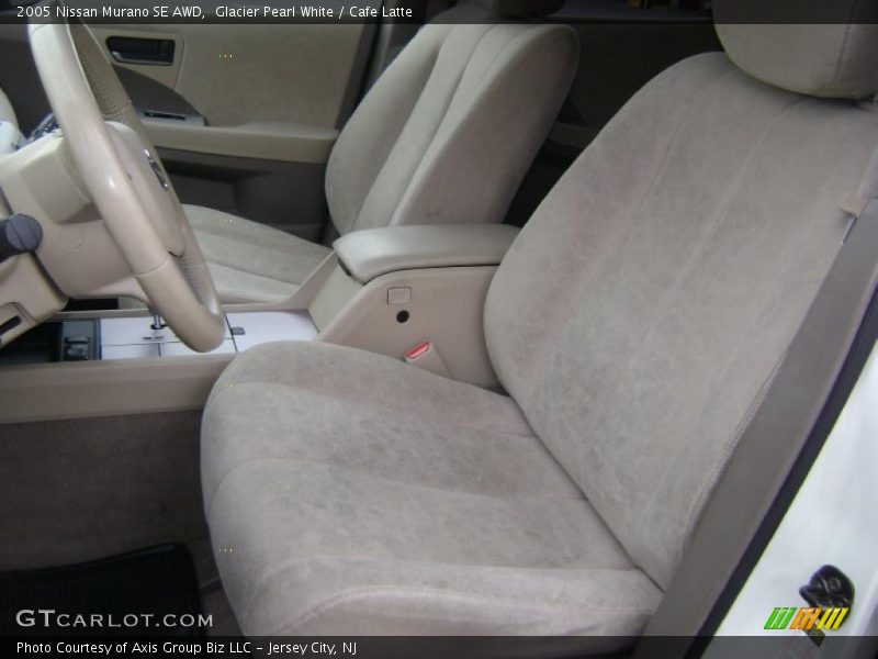 Glacier Pearl White / Cafe Latte 2005 Nissan Murano SE AWD