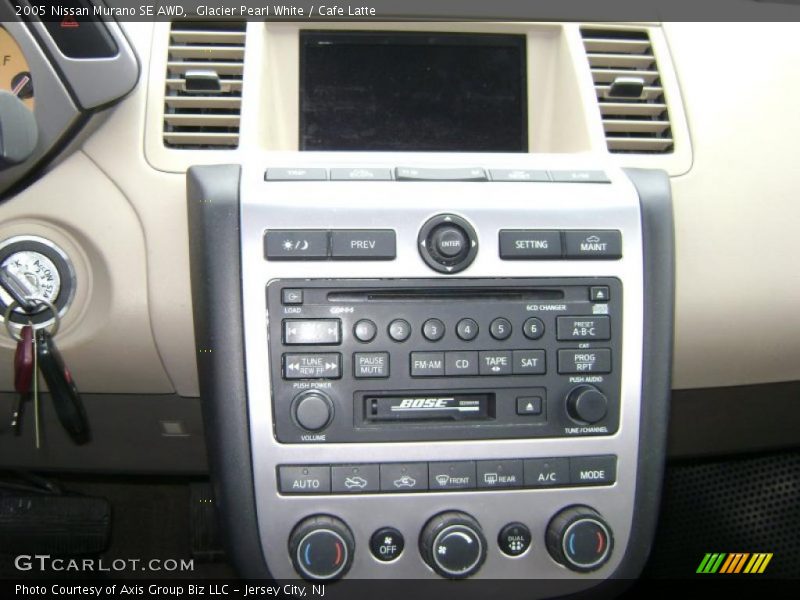 Glacier Pearl White / Cafe Latte 2005 Nissan Murano SE AWD
