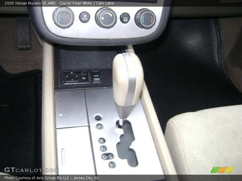 Glacier Pearl White / Cafe Latte 2005 Nissan Murano SE AWD