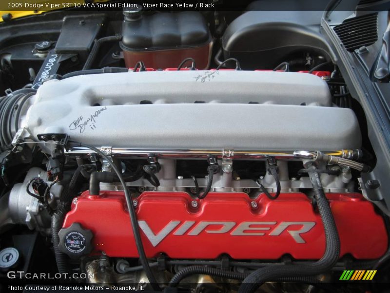 Viper Race Yellow / Black 2005 Dodge Viper SRT10 VCA Special Edition