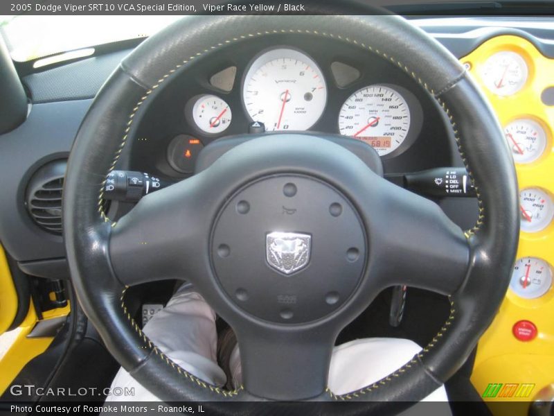 Viper Race Yellow / Black 2005 Dodge Viper SRT10 VCA Special Edition