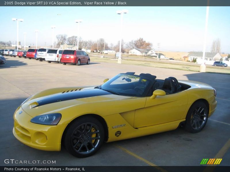 Viper Race Yellow / Black 2005 Dodge Viper SRT10 VCA Special Edition