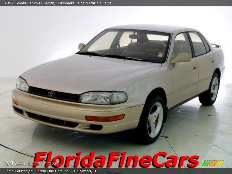 Cashmere Beige Metallic / Beige 1994 Toyota Camry LE Sedan
