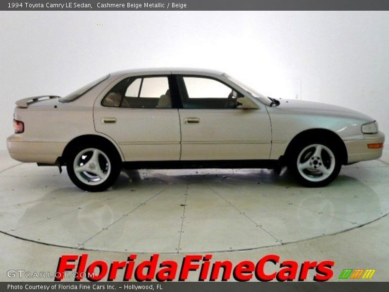 Cashmere Beige Metallic / Beige 1994 Toyota Camry LE Sedan