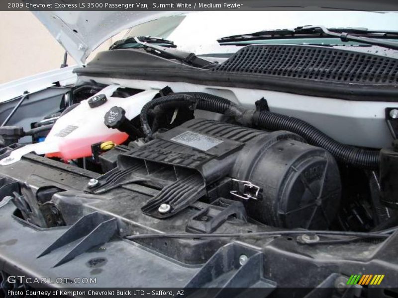 Summit White / Medium Pewter 2009 Chevrolet Express LS 3500 Passenger Van