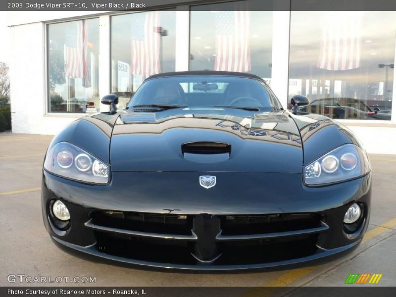 Viper Black / Black 2003 Dodge Viper SRT-10
