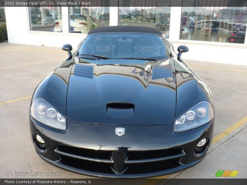 Viper Black / Black 2003 Dodge Viper SRT-10