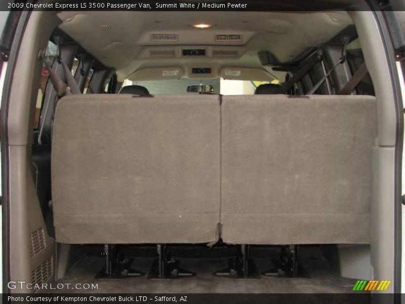 Summit White / Medium Pewter 2009 Chevrolet Express LS 3500 Passenger Van
