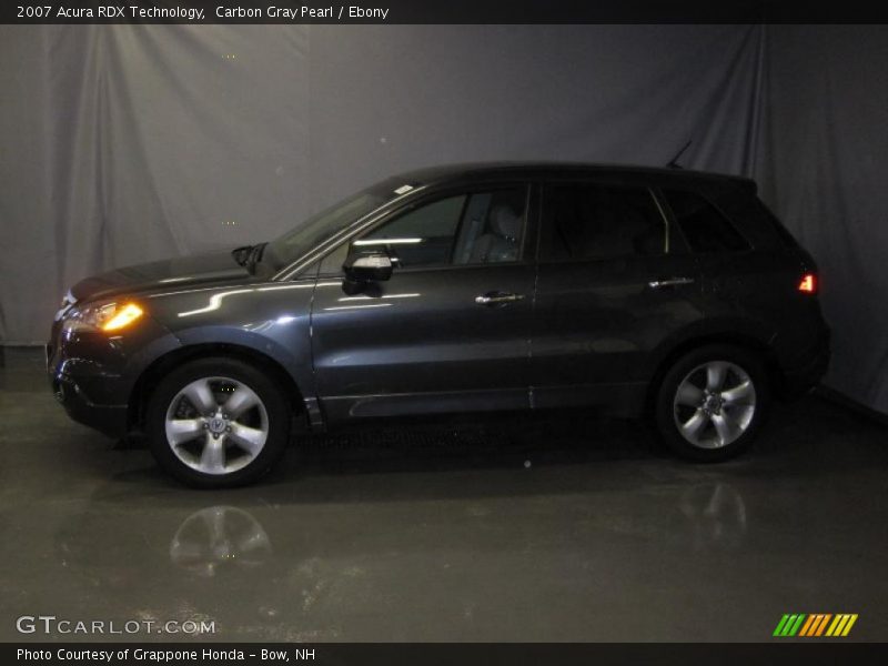 Carbon Gray Pearl / Ebony 2007 Acura RDX Technology