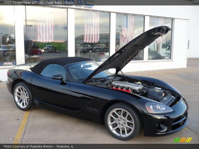 Viper Black / Black 2003 Dodge Viper SRT-10