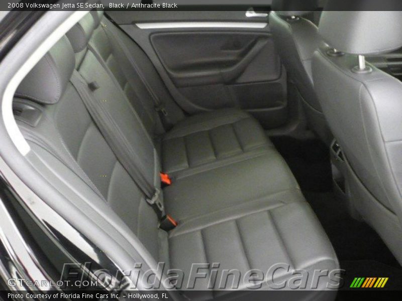 Black / Anthracite Black 2008 Volkswagen Jetta SE Sedan