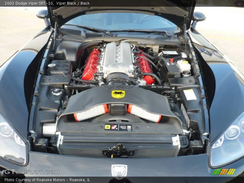 Viper Black / Black 2003 Dodge Viper SRT-10