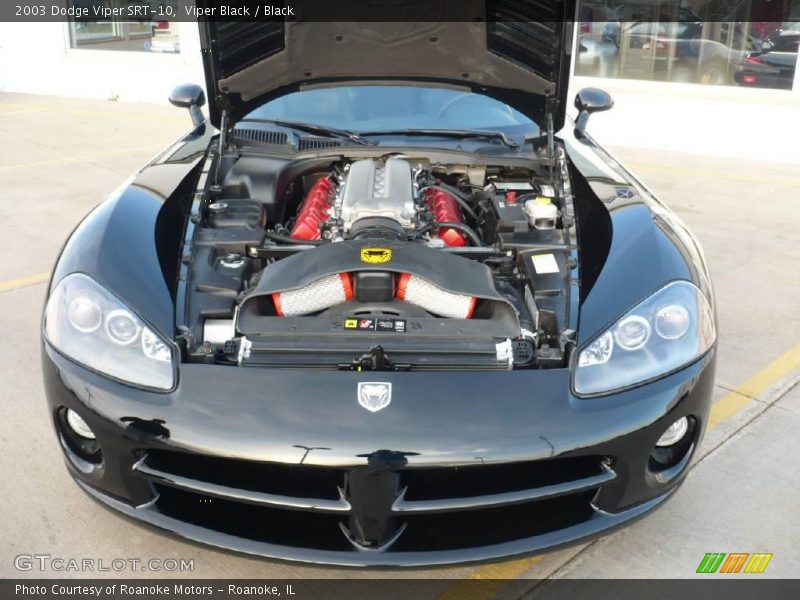 Viper Black / Black 2003 Dodge Viper SRT-10