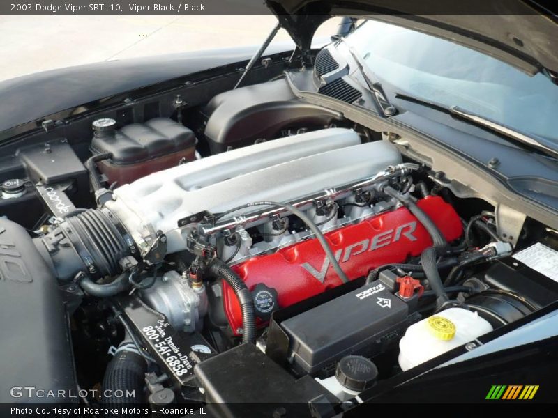 Viper Black / Black 2003 Dodge Viper SRT-10