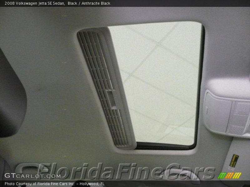 Black / Anthracite Black 2008 Volkswagen Jetta SE Sedan