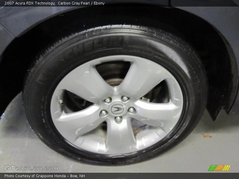 Carbon Gray Pearl / Ebony 2007 Acura RDX Technology