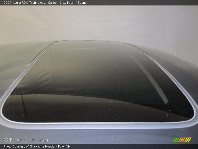 Carbon Gray Pearl / Ebony 2007 Acura RDX Technology