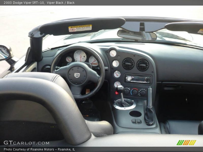 Viper Black / Black 2003 Dodge Viper SRT-10