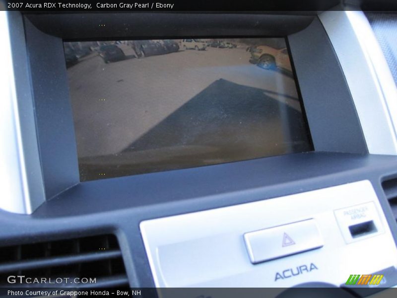 Carbon Gray Pearl / Ebony 2007 Acura RDX Technology