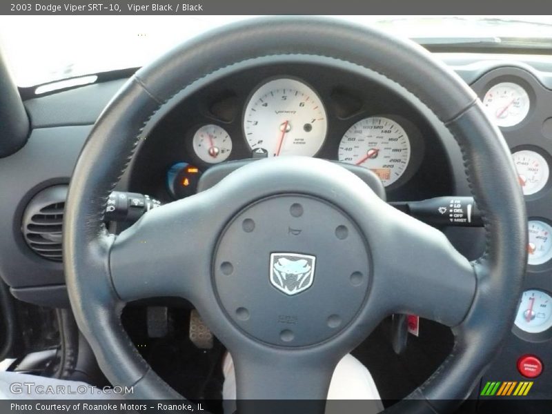 Viper Black / Black 2003 Dodge Viper SRT-10