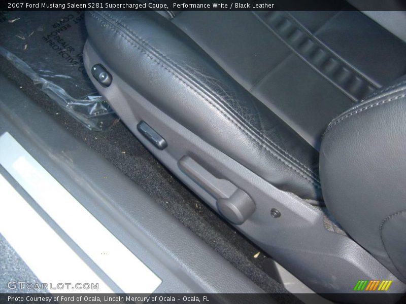 Performance White / Black Leather 2007 Ford Mustang Saleen S281 Supercharged Coupe