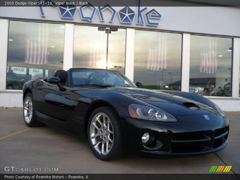 Viper Black / Black 2003 Dodge Viper SRT-10