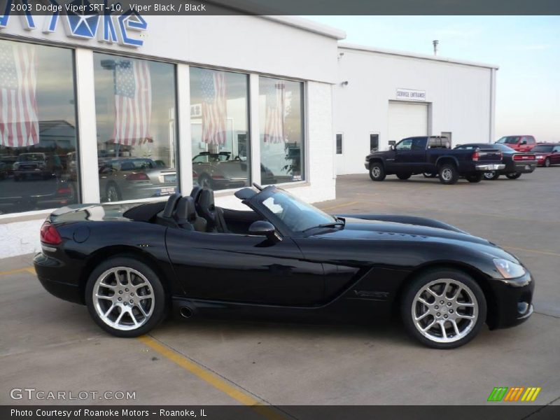 Viper Black / Black 2003 Dodge Viper SRT-10