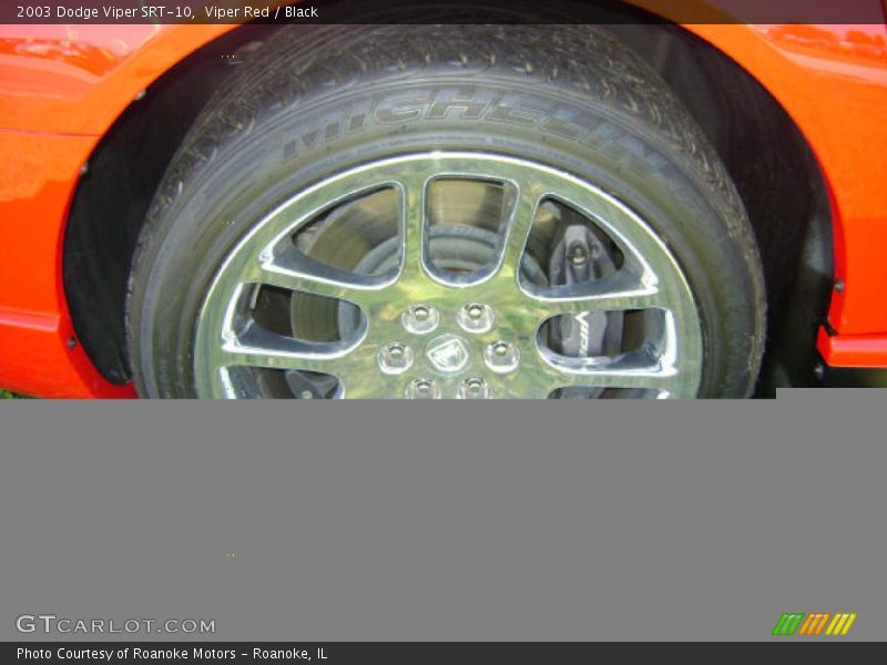 Viper Red / Black 2003 Dodge Viper SRT-10