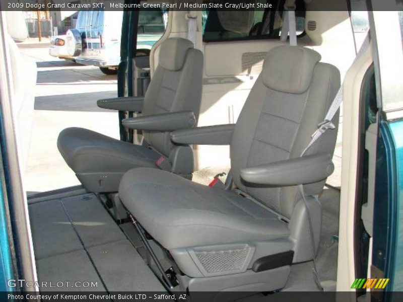 Melbourne Green Pearl / Medium Slate Gray/Light Shale 2009 Dodge Grand Caravan SXT