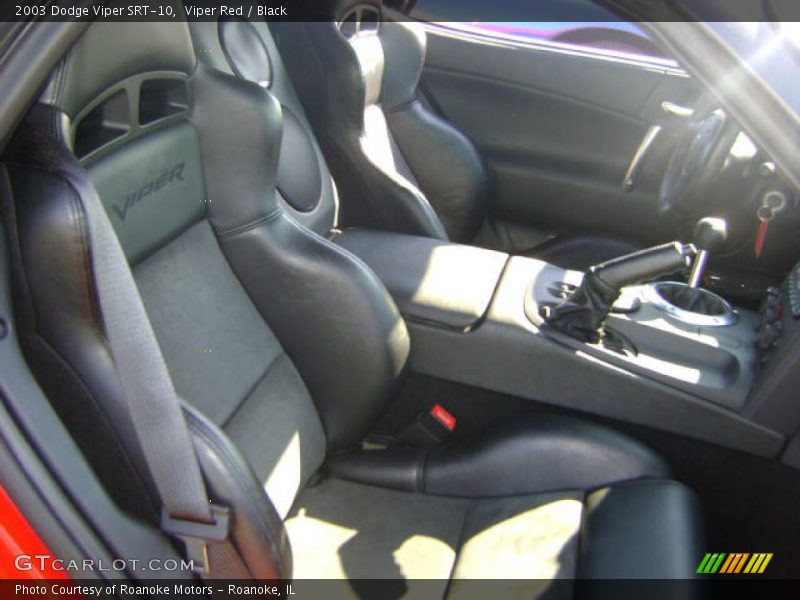 Viper Red / Black 2003 Dodge Viper SRT-10