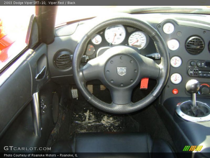 Viper Red / Black 2003 Dodge Viper SRT-10