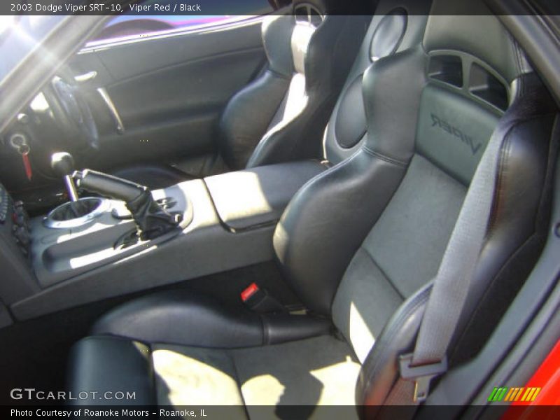Viper Red / Black 2003 Dodge Viper SRT-10