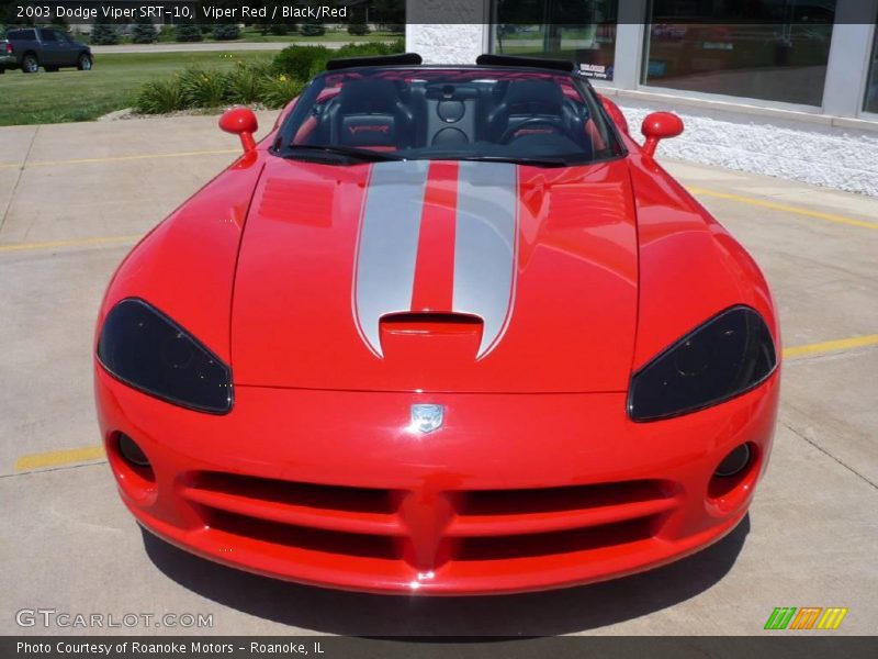 Viper Red / Black/Red 2003 Dodge Viper SRT-10