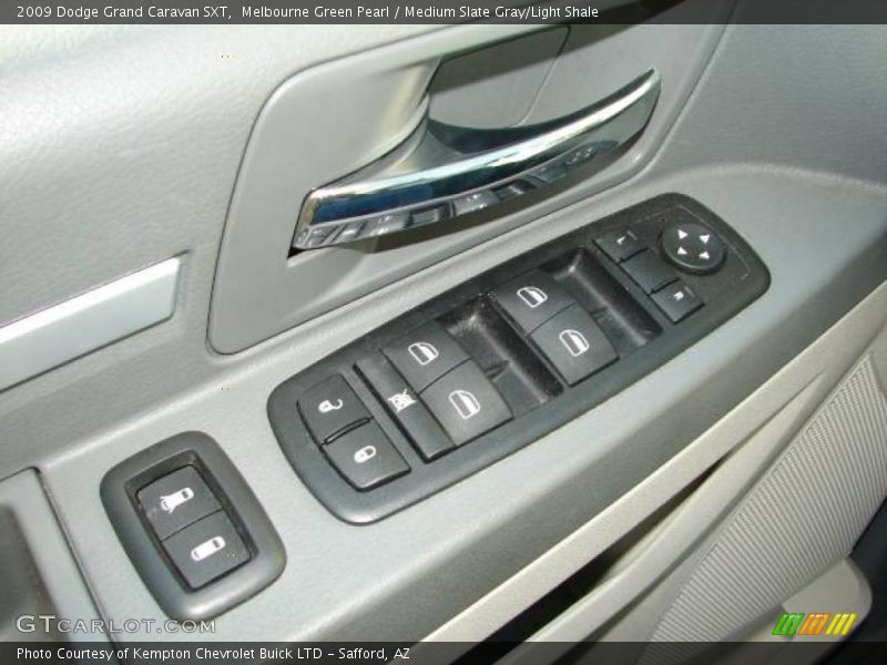 Melbourne Green Pearl / Medium Slate Gray/Light Shale 2009 Dodge Grand Caravan SXT